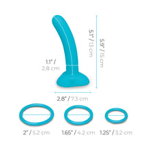 b-Vibe Every Body Strap-On Harness Set with 6 in. Silicone Dildo Peg