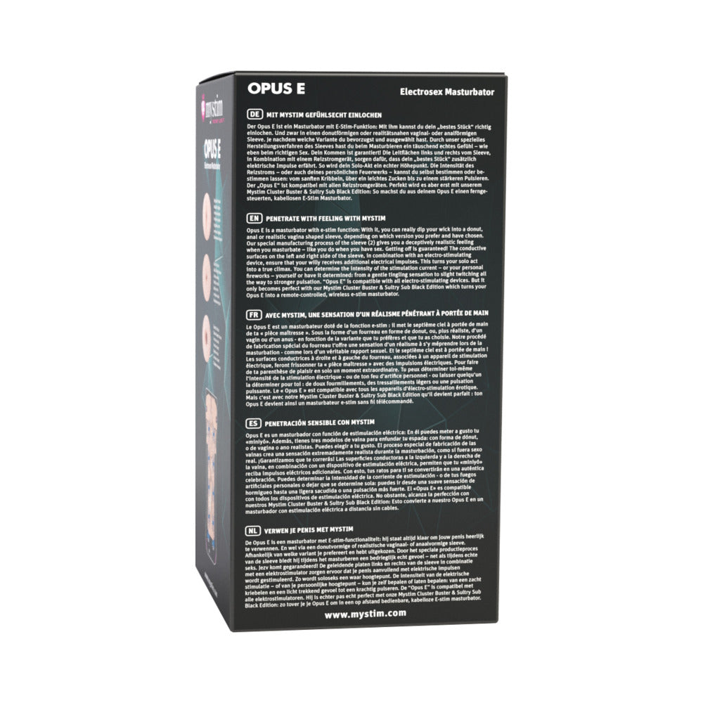 Mystim Opus E- Masturbator VaginaÂ