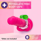 Play With Me Pleaser Rechargeable C-Ring Neon Green