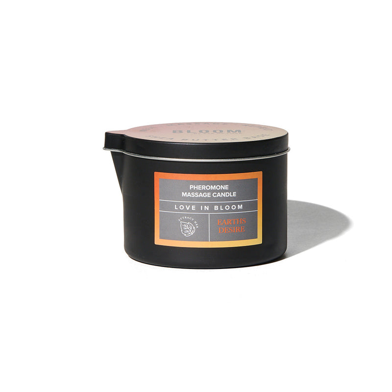 Eye of Love Bloom Pheromone Massage Candle Earth''s Desire 5 oz.