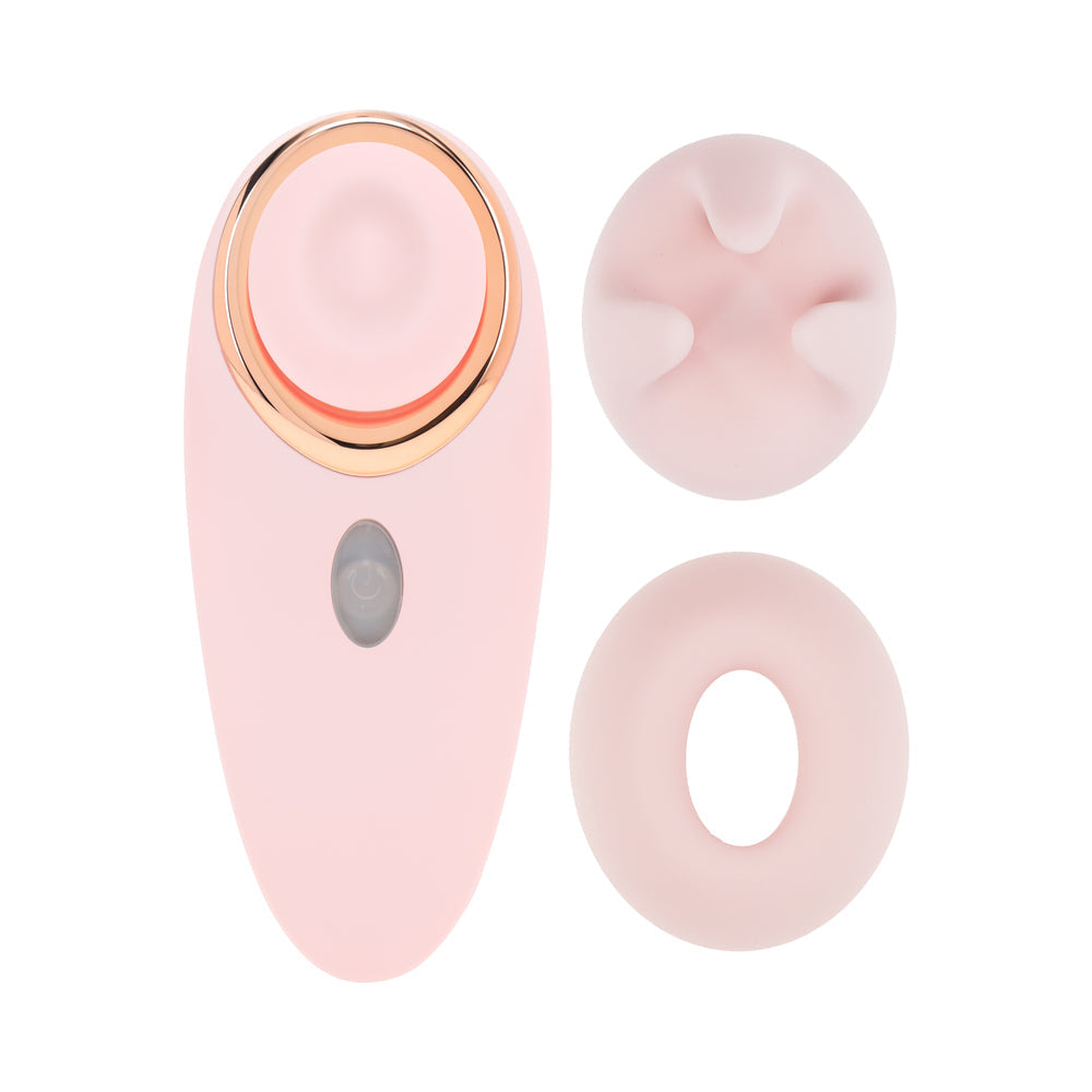 LoveLine Aurie AirTapTech Rechargeable Vibrator Pink
