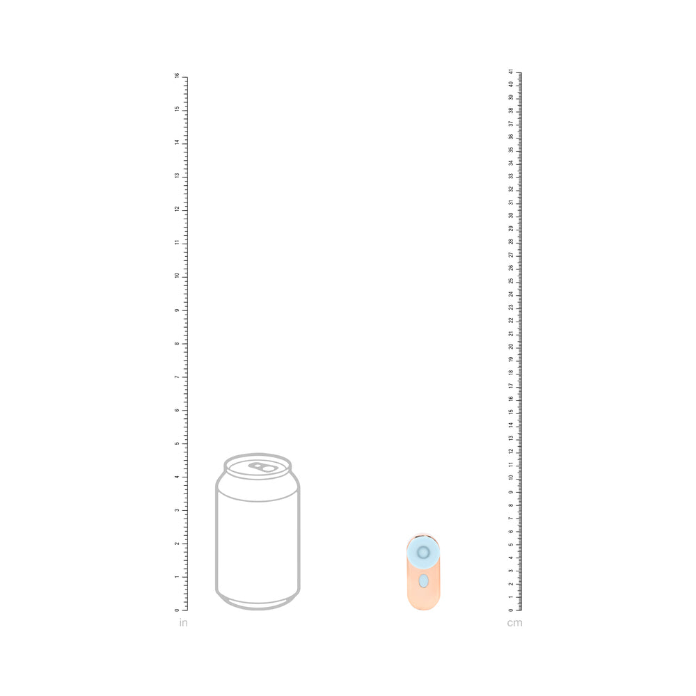 LoveLine Budsie AirTapTech Rechargeable Vibrator Blue