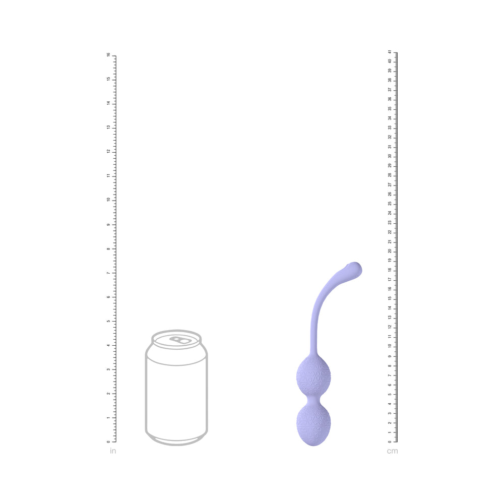 LoveLine PelviFit Beads Kegel Vibe Waterproof Remote Lavender