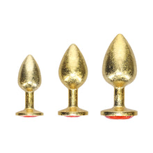 Ouch! International Milan Collection Metal Anal Plug Set Gold