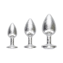 Ouch! International New York Collection Metal Anal Plug Set Silver