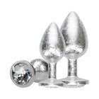 Ouch! International New York Collection Metal Anal Plug Set Silver