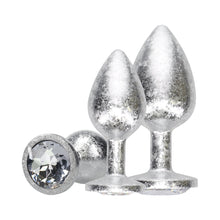 Ouch! International New York Collection Metal Anal Plug Set Silver