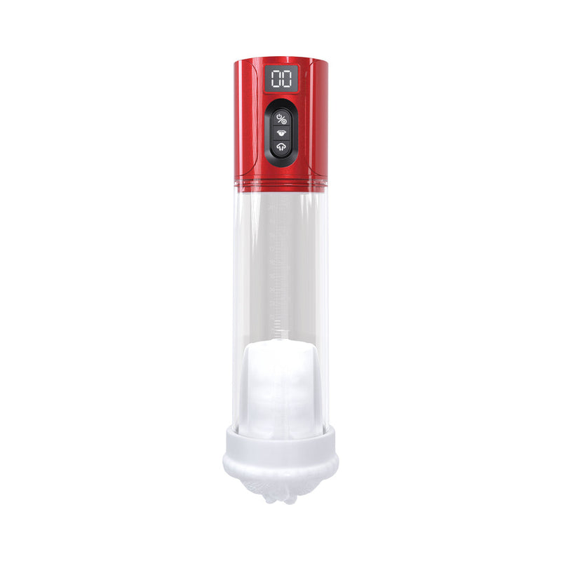 PUMPED HyperLift Masturbator Suction Metallic Red