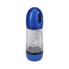 PUMPED SonicPull Masturbator Suction Vibration Multimedia Enhanced Metallic Blue