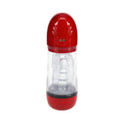 PUMPED SonicPull Masturbator Suction Vibration Multimedia Enhanced Metallic Red