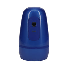 PUMPED Vibrobator Masturbator Negative Pressure Suction Vibration Metallic Blue