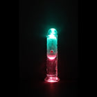 RealRock Wireless Rechargeable Remote Control LED Vibrating 6 in. Dildo Clear