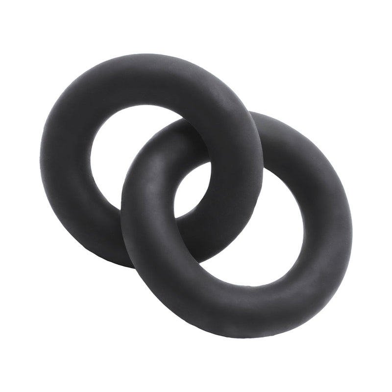Oxballs Shackle Double Link''d Cock/Ball Rings Special Edition Night
