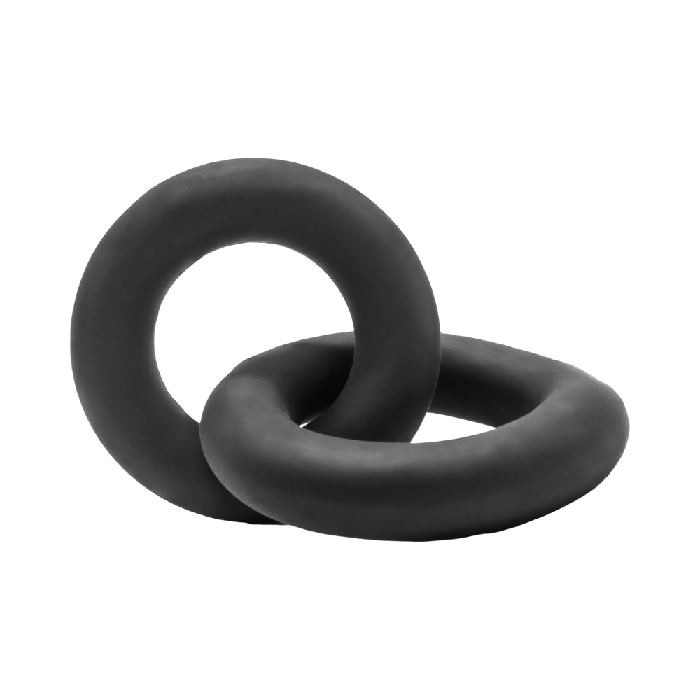 Oxballs Shackle Double Link''d Cock/Ball Rings Special Edition Night