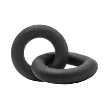 Oxballs Shackle Double Link''d Cock/Ball Rings Special Edition Night