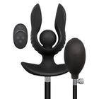 Atomic Vibrating Inflatable Plug Black
