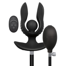 Atomic Vibrating Inflatable Plug Black