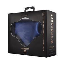Rocks-Off Palm Vibrating Masturbator Blue
