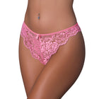 Magic Silk Pheromone Panties Split Crotch Panty 2-Pack Lilac/Rose Queen Size