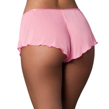 Magic Silk Pheromone Panties Flowy Mesh Short 2-Pack Lilac/Rose L/XL