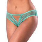 Magic Silk Sweetums Crotchless Panty Mint L/XL