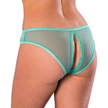 Magic Silk Sweetums Crotchless Panty Mint L/XL