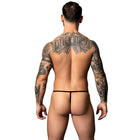 Male Power Liquid Onyx 2.0 Posing Strap Black O/S