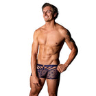 Male Power The Matchmaker Short with Ring Purple M