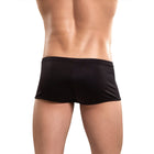 Male Power The Ultimate Duo CRR Zipper Short & Red Cock Ring Black S/M