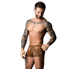 Male Power The Ultimate Duo CRB Pouch Short & Black Cock Ring Animal L