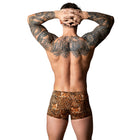 Male Power The Ultimate Duo CRB Pouch Short & Black Cock Ring Animal L