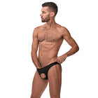 Male Power The Ultimate Duo CRR Pouchless Brief & Red Cock Ring  Black O/S