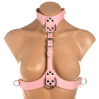 Master Series Vixen Chest Harness Pink