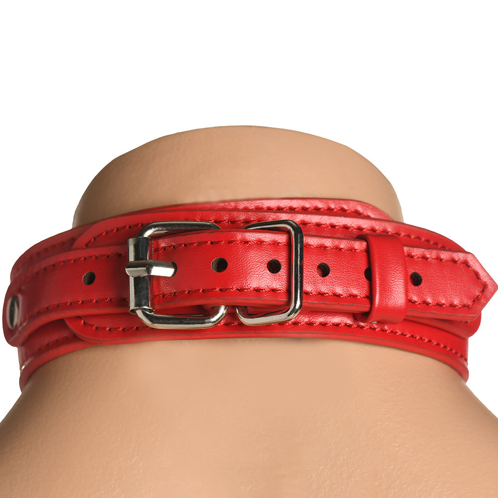 Master Series Vixen Chest Harness Red