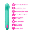 Aria Flirty AF 2.0 Rechargeable Vibe Teal