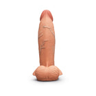 b-Vibe Slipskin Realistic Silicone Dildo 9 in. Girthy Mocha