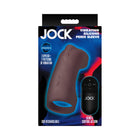 JOCK Vibrating Silicone Penis Sleeve Dark