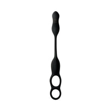 JOCK Silicone Vibrating Plug with Cock & Ball Ring and Remote
