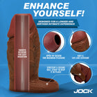JOCK Silicone Penis Extension Sleeve Dark
