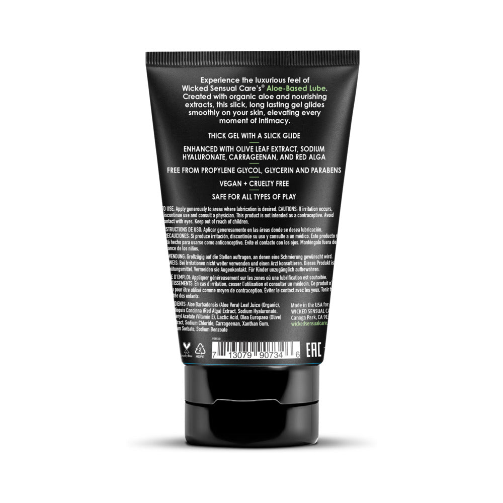 Wicked Aloe Vera Based Lubricant 4 oz.