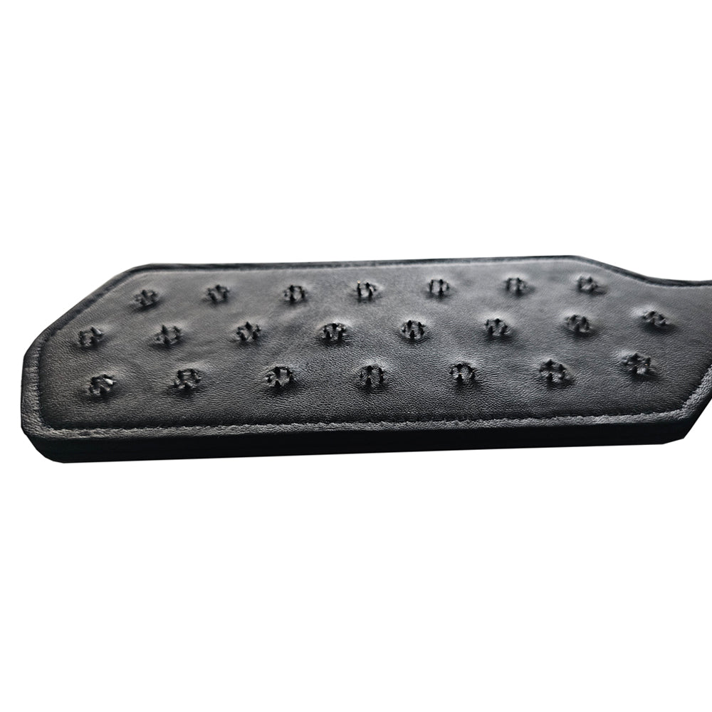 Rouge Leather Pin Prick Paddle