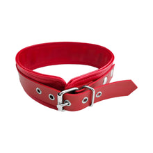 Rouge Fetish Play Vegan Collar Red
