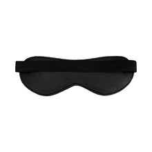 Rouge Fetish Play Vegan Blindfold Black