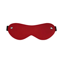 Rouge Fetish Play Vegan Blindfold Red