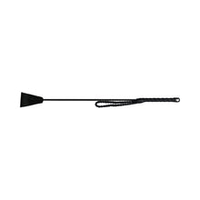 Rouge Fetish Play Vegan Riding Crop Black