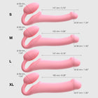 Strap-On-Me Silicone Bendable Strapless Strap-On Pink Medium