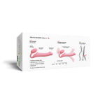 Strap-On-Me Silicone Bendable Strapless Strap-On Pink Medium