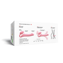 Strap-On-Me Silicone Bendable Strapless Strap-On Pink Medium
