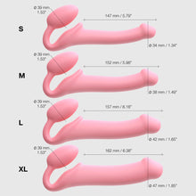 Strap-On-Me Silicone Bendable Strapless Strap-On Pink XLarge