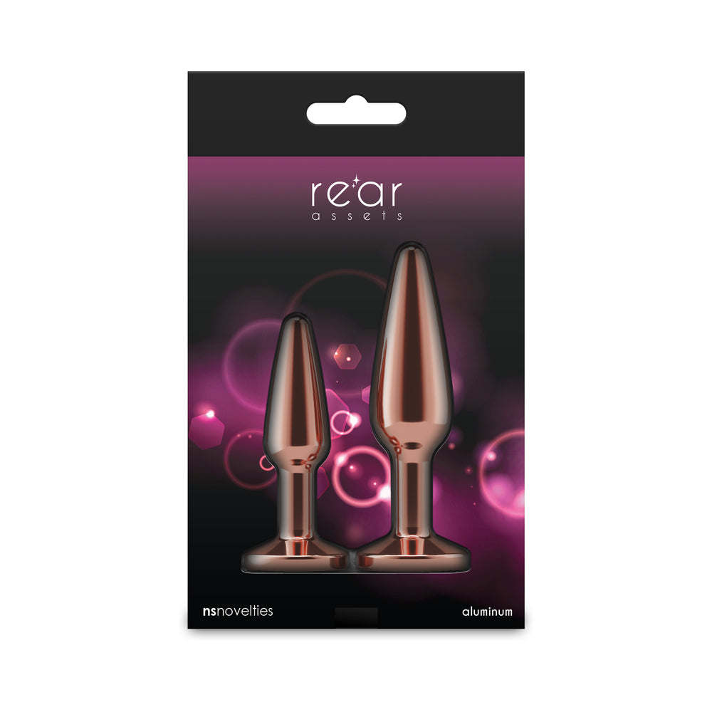 Rear Assets Tapered Trainer Plug Kit Rose Gold/Pink